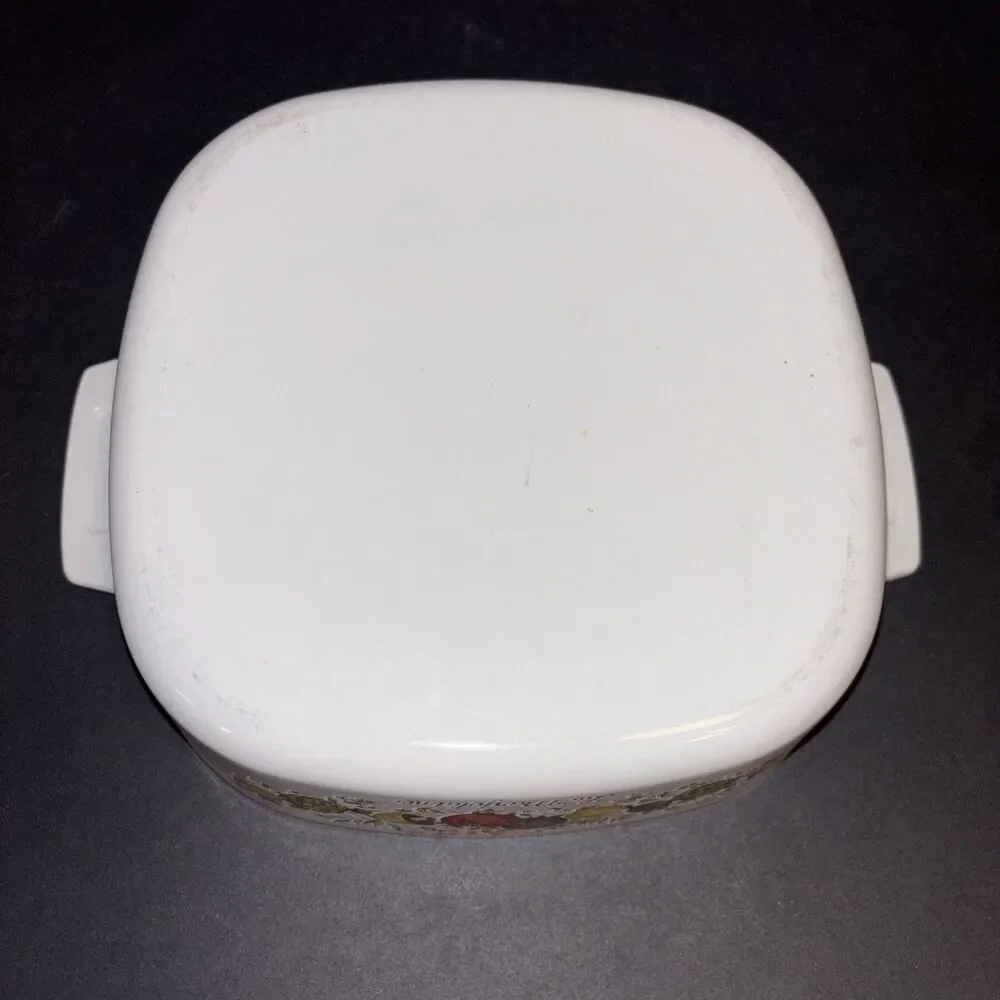 Corning Ware Spice of Life La Marjolaine Casserole A-2-B 2 LITER Pyrex Lid A9C